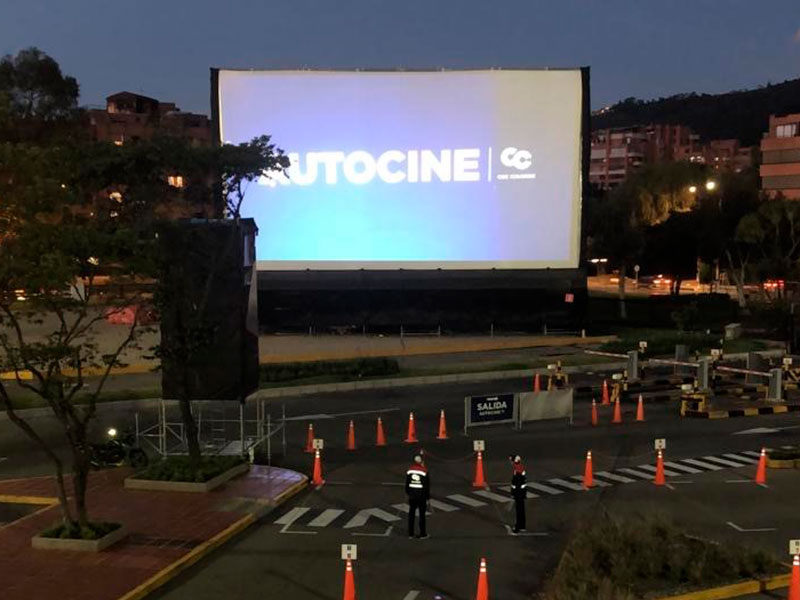 Autocine llegó a Unicentro Bogotá