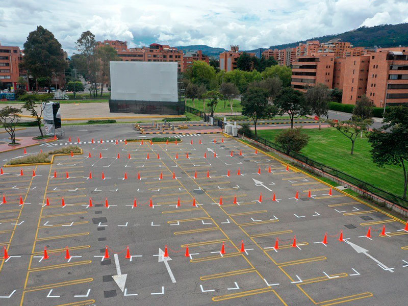 Autocine llegó a Unicentro Bogotá